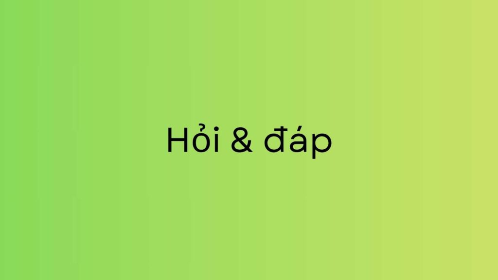 Hỏi đáp nông nghiệp